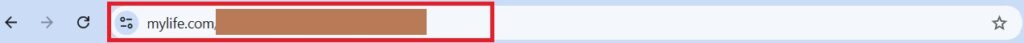 MyLife profile link example