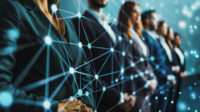 abstract professional business team people