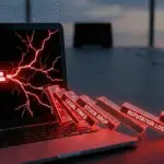 A digital breach triggering a chain reaction of corporate disasters.